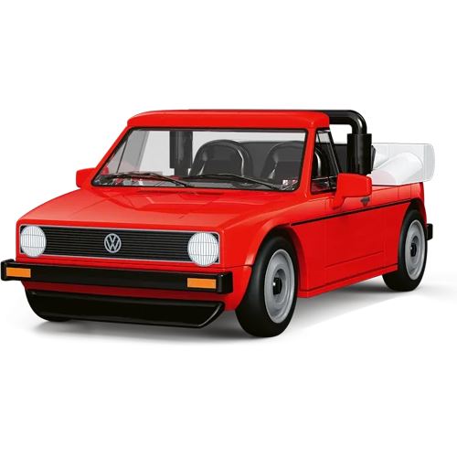 Cobi Volkswagen Golf Cabriolet (1979-1993) (rot, Maßstab 1:35)