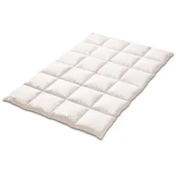 Kauffman Collection, Duvet, Daunendecke CLASSIC Warm (800 g, Daune, 220 x 140 cm)