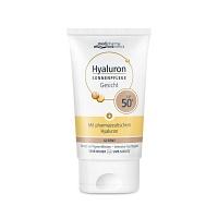 HYALURON SONNENPFLEGE Gesicht Creme LSF 50+ getönt 50 ml