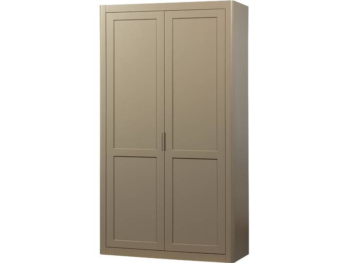 Mehrzweckschrank WOOOD Gunnar FSC-Kiefernholz gebürstet, H 217 x B 120 x T 48 cm , braun, B:120cm H:217cm T:48cm, Massivholz, Schränke, Mehrzweckschrank, Tragkracht 20kg pro boden, Pfleigleicht, Wandbefestigung empfohlen