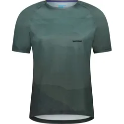 SENTIERO Short Sleeve Jersey, Aurora Green
