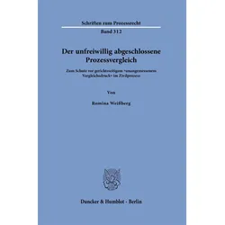 Weissberg:Der unfreiwillig abgeschlossen, Fachbücher von Romina Weissberg
