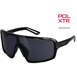 R2 Impulse Sonnenbrille schwarz glänzend/rauchgrau