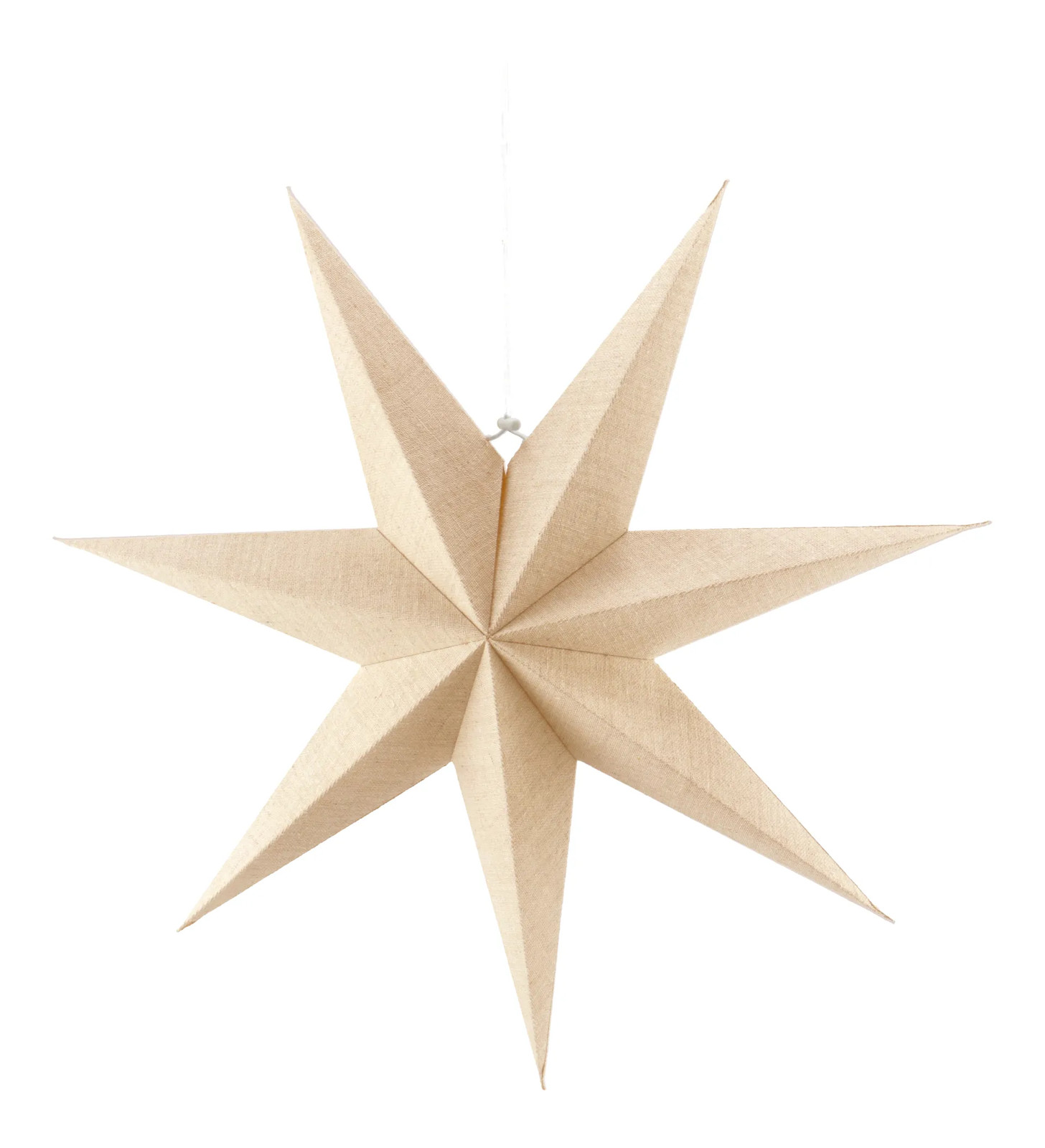 Scandi Living Bare adventsster natuur 60 cm