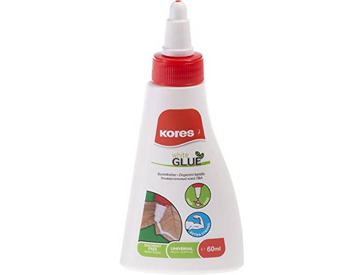 Kores K75816 Knutsellijm wit lijm, 60 ml