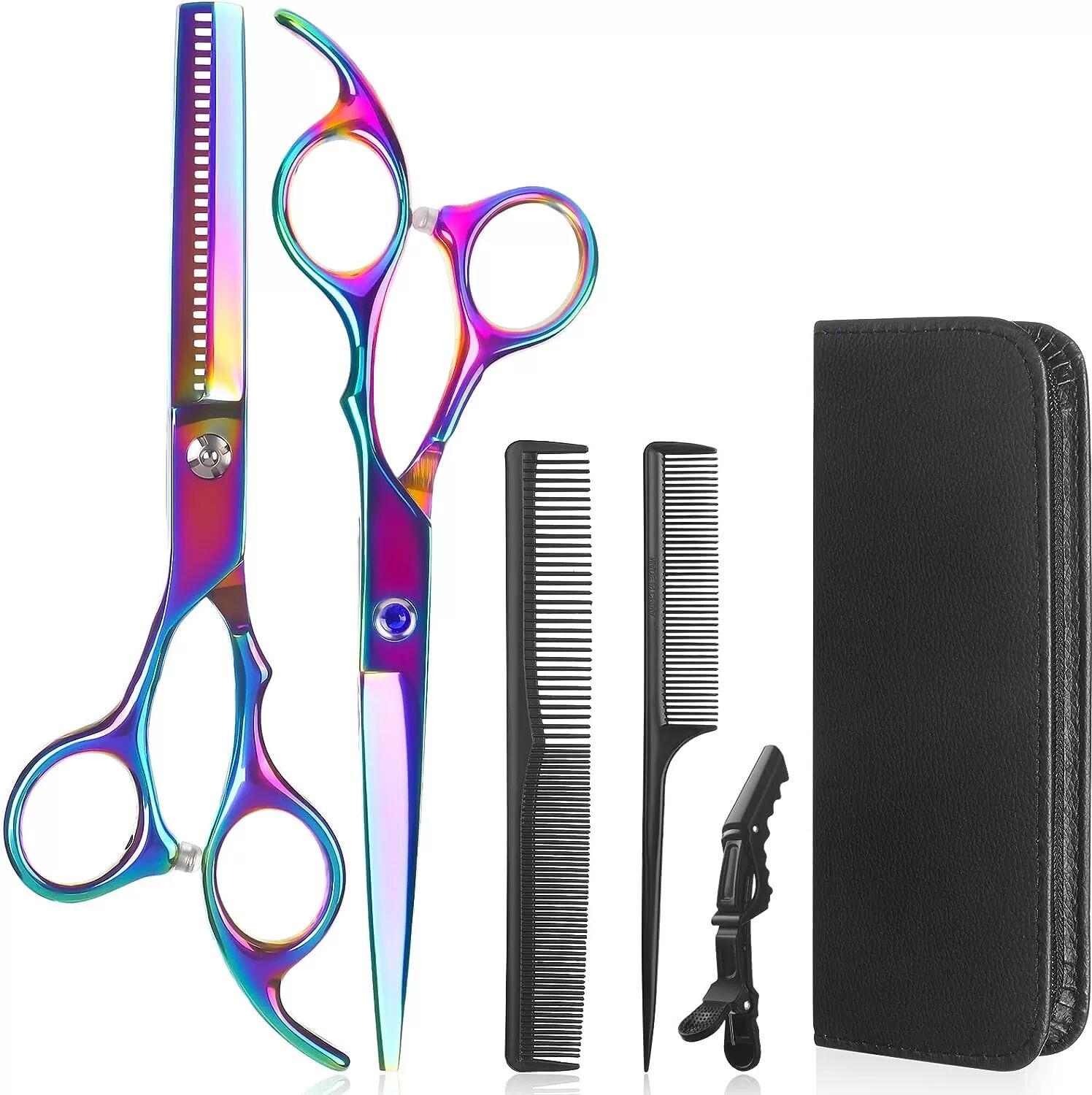 INF Ensemble de ciseaux à cheveux pour la coupe de cheveux