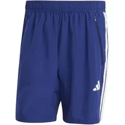 ADIDAS Herren Shorts Essentials Training 3-Streifen Woven (Länge 7 Zoll), Größe L in Blau Blau