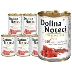 Dolina Noteci Premium Pure Rindfleisch mit braunem Reis 12x800g