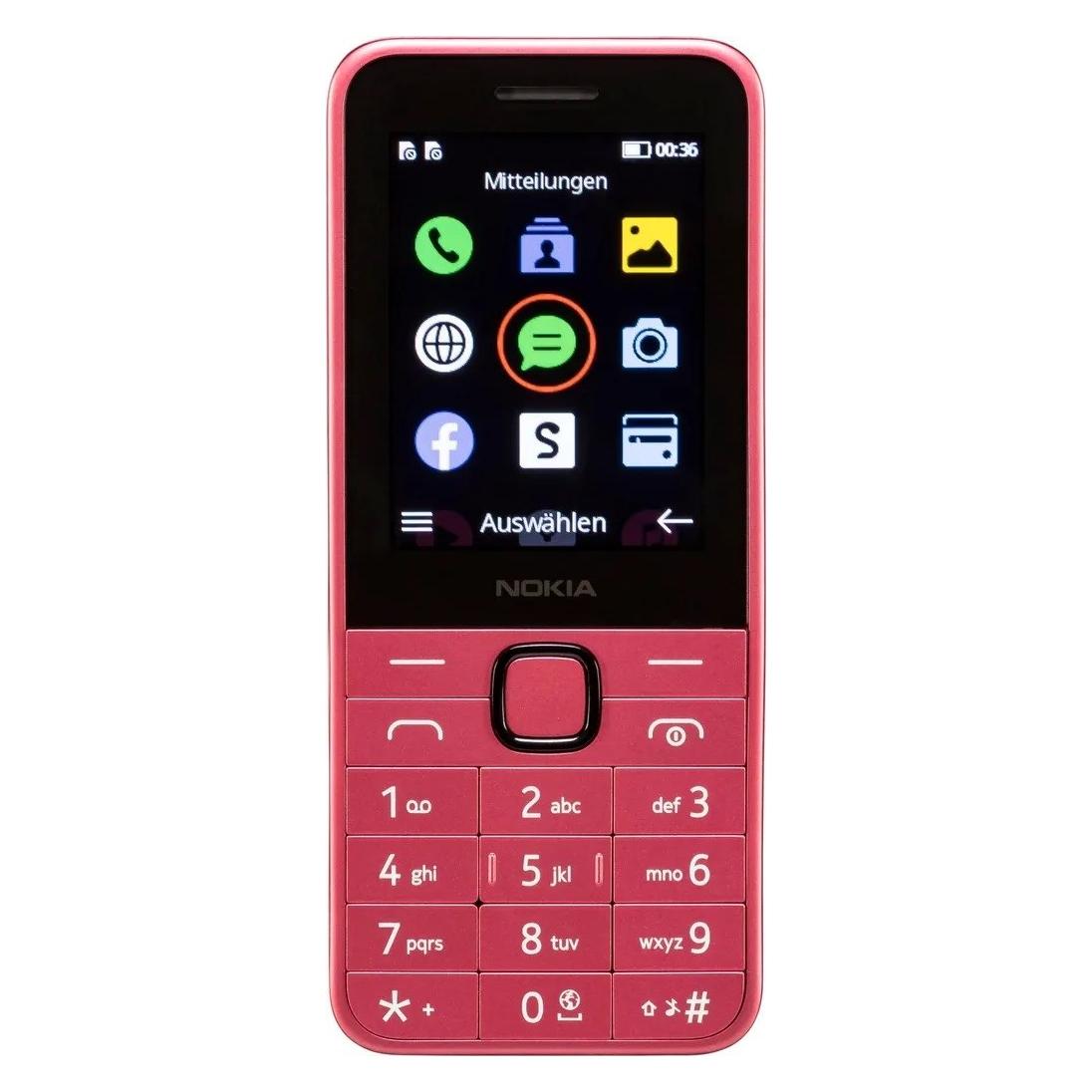 Nokia 225 Dual SIM, 4G, růžová (2024), (CZ, SK, HU) (6438409105271)