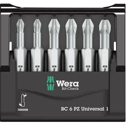 WERA Bit Set 50mm Mini Check PZ 50