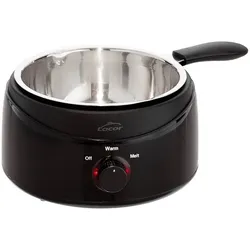Lacor - Bain Marie, Schokoladenhersteller, zum Schmelzen von Schokolade, Fassungsvermögen 1 Liter, Maße: 16 cm, Tiefe: 7 cm, 50 W