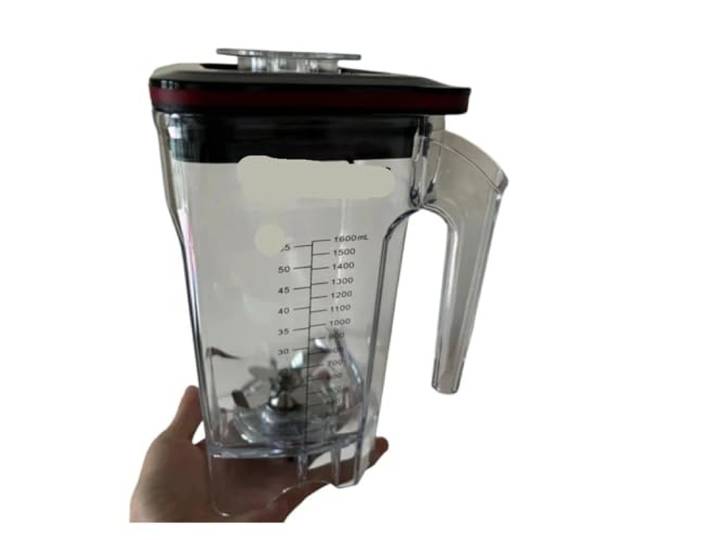 1,6 l Mixerbecher, kompatibel mit Blendtec 1020 Teilen Smoothie, Maker, Vielseitig, Mixen, Messer, Deckel