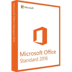 Microsoft Office 2016 Standard (Online Aktivierung)
