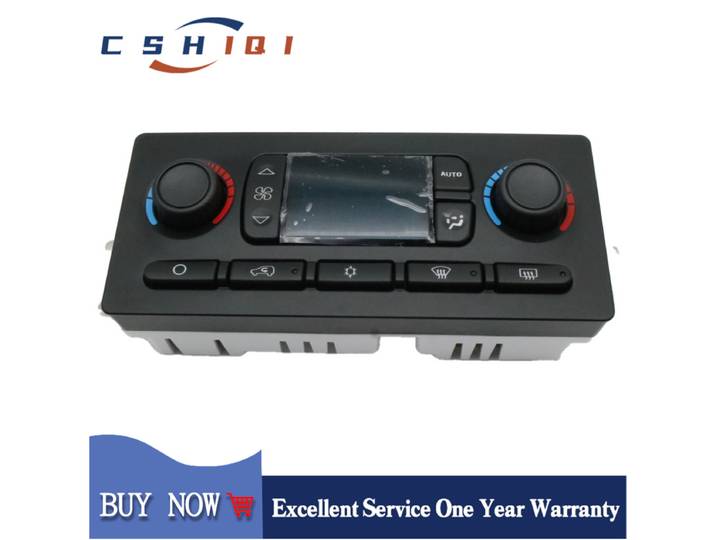 Module de commande de climatisation de chauffage A/C, interrupteur de panneau pour Hummer H2 Cadillac Escalade Chevy GMC Sierra Avalanche Silverado, 15832311