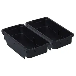 Makita T-92184 MAKTRAK Behälter-Set mittel flach 2Stk. für P-91051