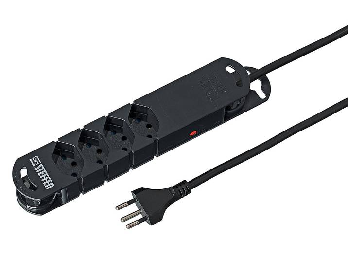 Steba Variabl Steckdosenleiste mit Reset-Knopf 2.3 kW 4× T13