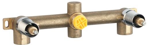 Herzbach Universal-Einbaukörper 11.725205.1.09 für Unterputz-Zweigriffarmaturen
