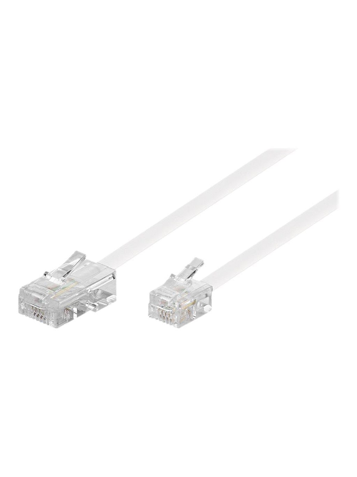 Pro Modular telephone cable - Weiß - 3m