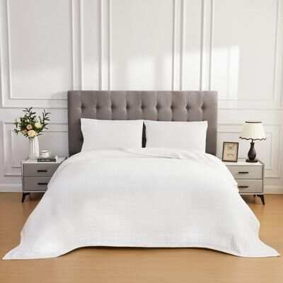 Melange Home Cloud Collection Cotton Gauze Quilt & Coverlet