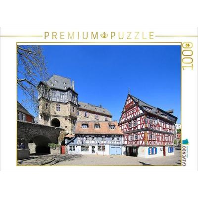 CALVENDO Puzzle Burgtor und Himmelsgasse | 1000 Teile Lege-Größe 64x48cm Foto-Puzzle für glückliche Stunden