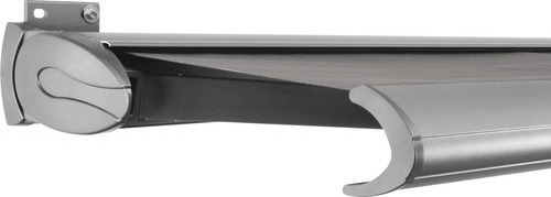 SOLUNA Kassettenmarkise Exclusiv 3x2 Stoff Dessin 320925 Gestell E6EV1 silber eloxiert Antrieb links inkl. Motor und Wan