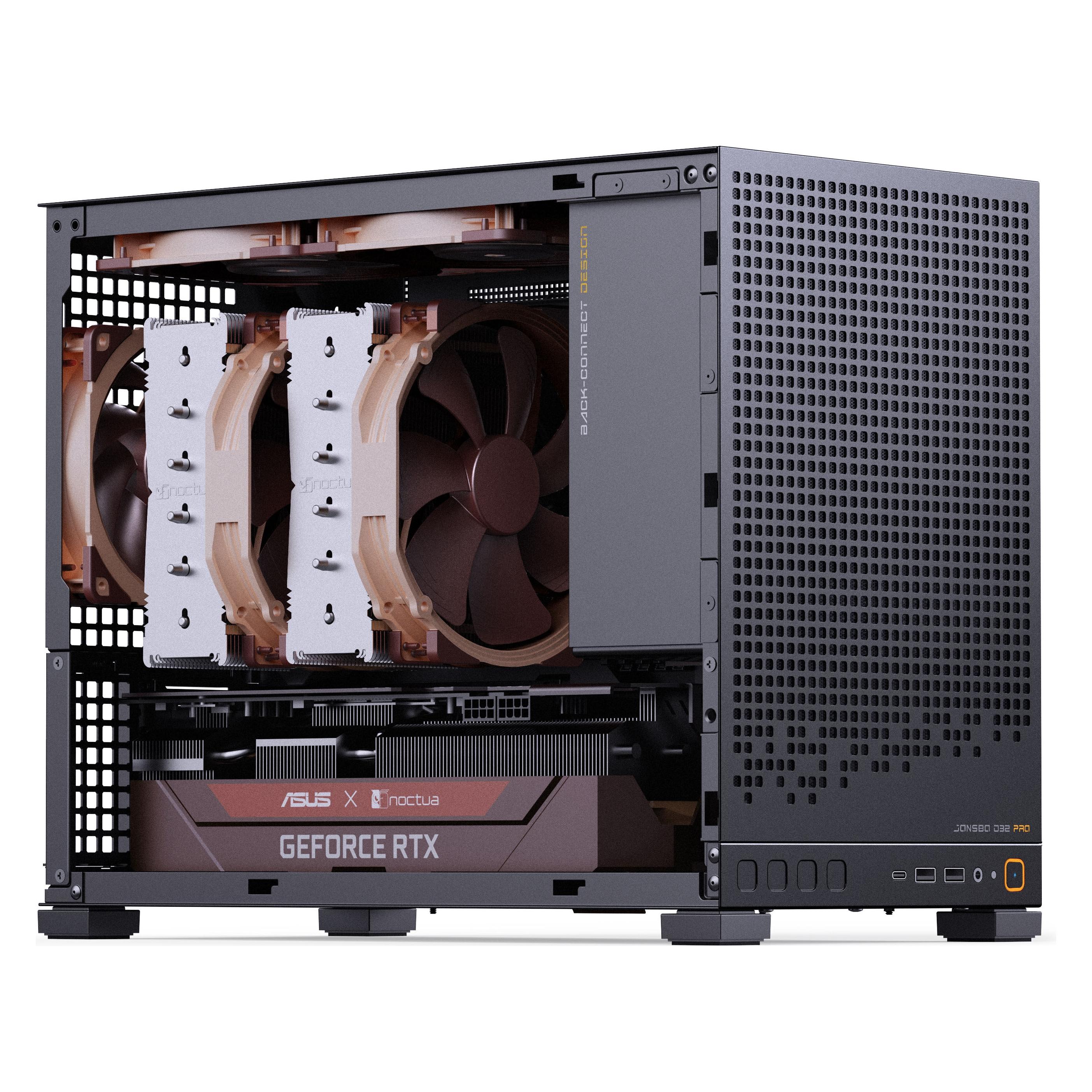 Jonsbo D32 PRO Mesh (mATX, Mini-ITX) (D32 PRO MESH BLACK)