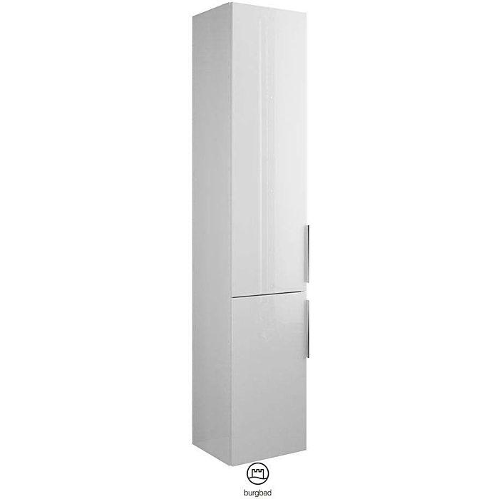 Burgbad Eqio Hochschrank HSFB035LF2009 35x176x32cm, weiß hochglanz, 2 Türen, links