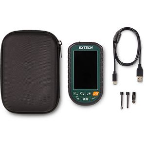 Extech Endoskop-Kamera BR95, mit LED, 1m Kabel, IP67, Display 800x480 Pixel, Kopf Ø 5,5mm