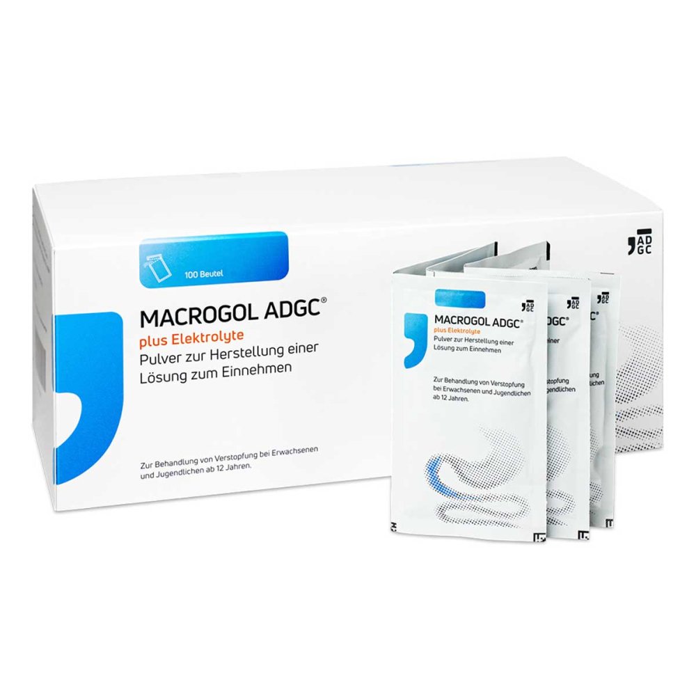 Zentiva Pharma GmbH Macrogol Adgc Plus Elektrolyte 18084457