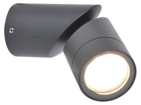 LUTEC Tubon richtbare wandlamp antraciet