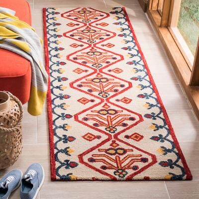 SAFAVIEH Handmade Aspen Nan Boho Tribal Wool Rug