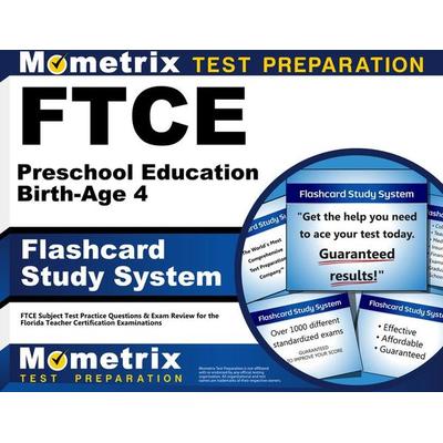 FTCE Preschool Education Birth-Age 4 Flashcard Study System, Nonbook von , Mometrix Media Llc, 978-1-60971-758-2
