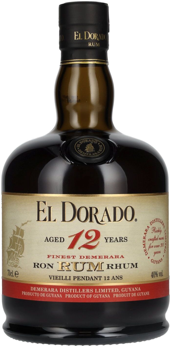 El Dorado 12 Years Old Finest Demerara Rum 40% Vol. 0,7l