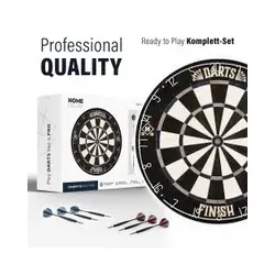 Dartscheibe inkl, Surround GOOD DARTS - Dartscheibe FINISH Modern mit Surround