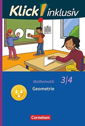 Silke Burkhart - Klick! inklusiv - Grundschule / Förderschule - Mathematik: 3./4. Schuljahr - Geometrie: Themenheft 10 - Preis vom 10.10.2026 11:48:34 h