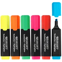 WESTCOTT Textmarker, farbsortiert