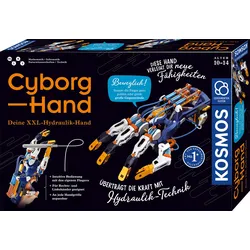 KOSMOS - Experimentierkasten - Cyborg-Hand - Deine XXL-Hydraulik-Hand