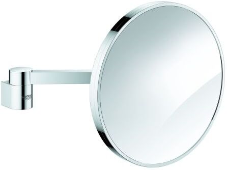 Grohe Selection Kosmetikspiegel 41077000 7-fache Vergrößerung, Wandmontage, ohne Beleuchtung, chrom