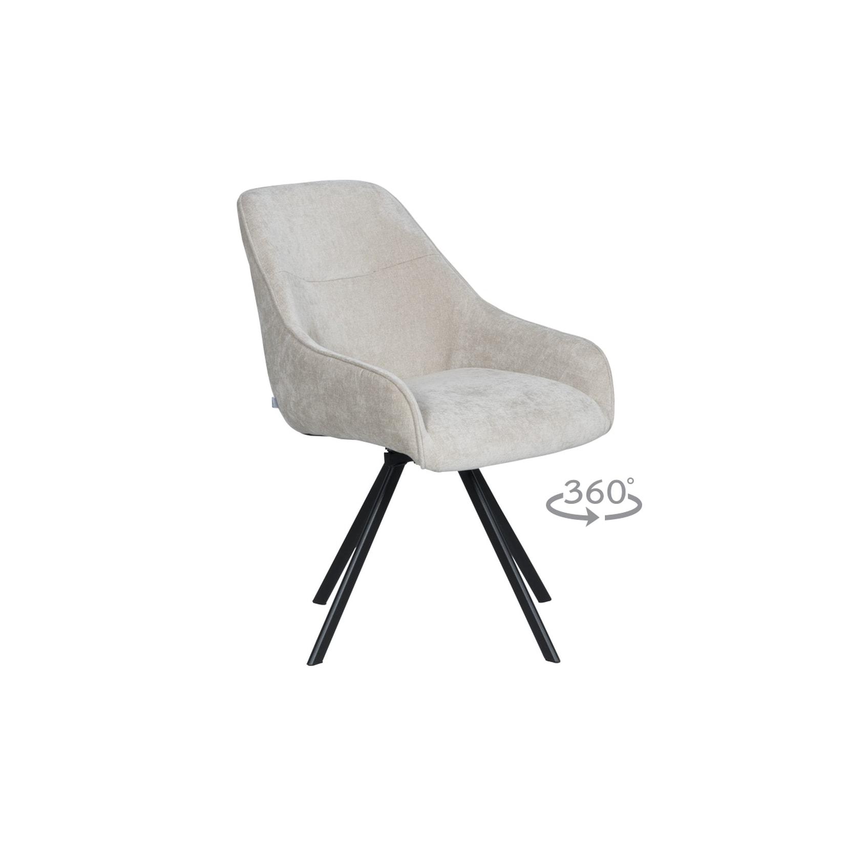 2er-Set Carmen MARSALA Esszimmerstuhl – Beige
