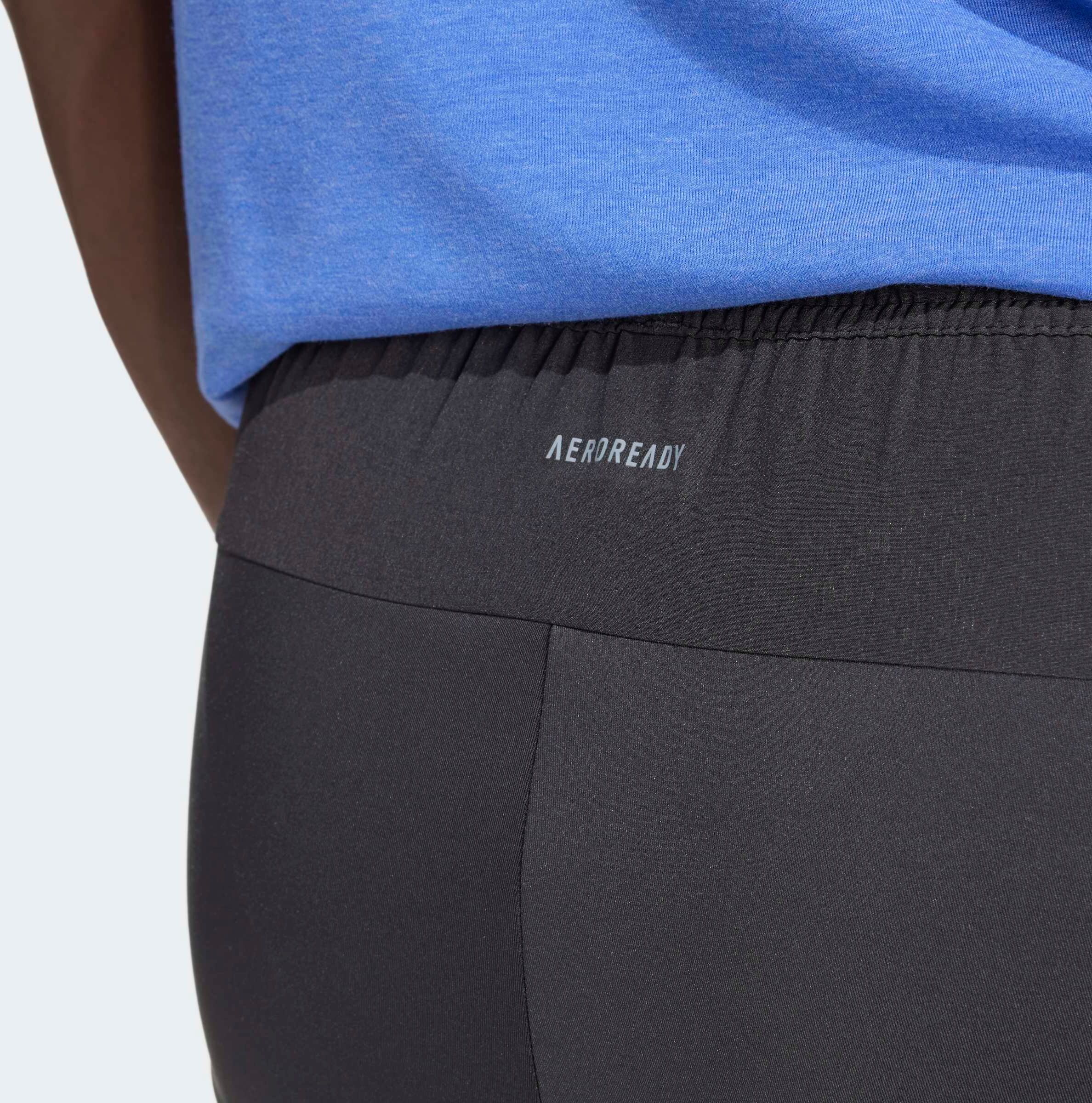 Sporthose ADIDAS PERFORMANCE "DESIGNED FOR TRAINING HYBRID", Herren, Gr. 3XL, N-Gr, schwarz (schwarz, normal, gr.), Obermaterial: 87% Polyester, 13% Elasthan, Hosen Sporthose schwarz, normal, gr. 3XL, N-Gr