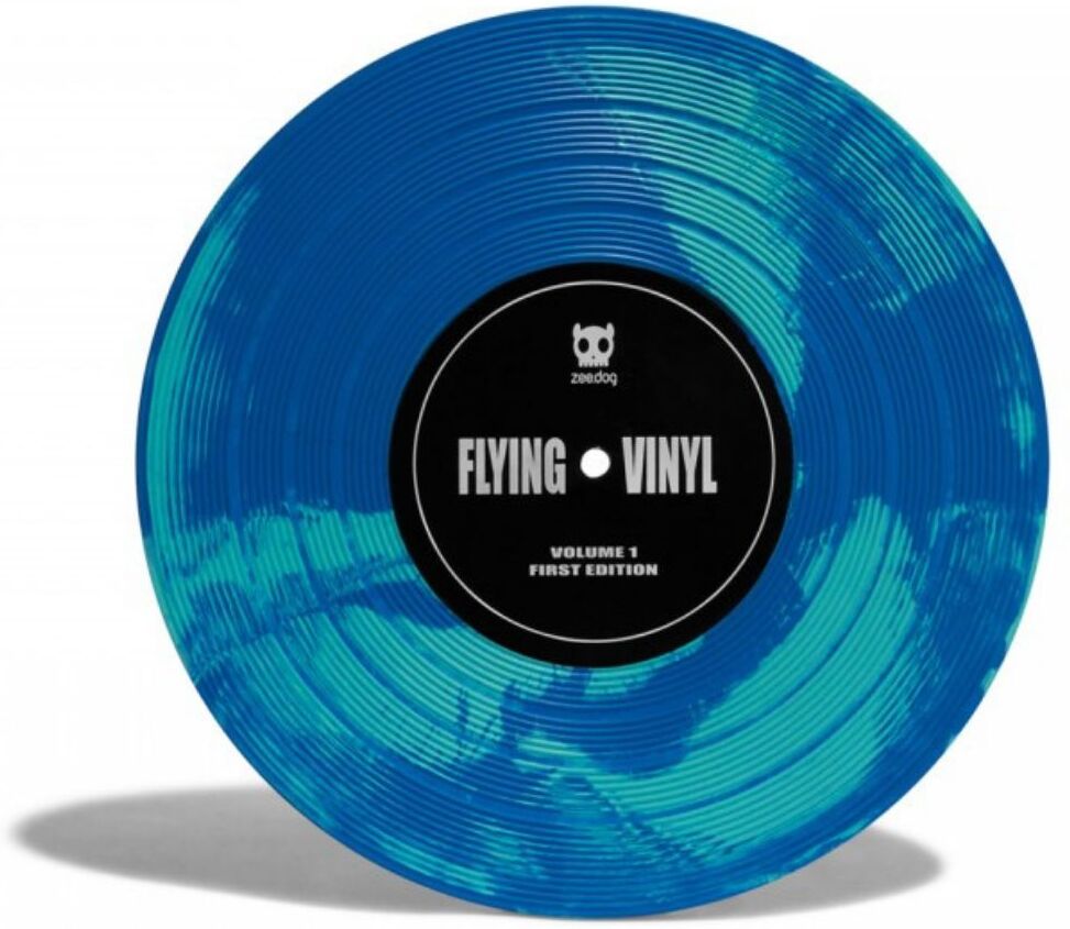 Zee.Dog Gioco Frisbee per Cani Blues in Vinile