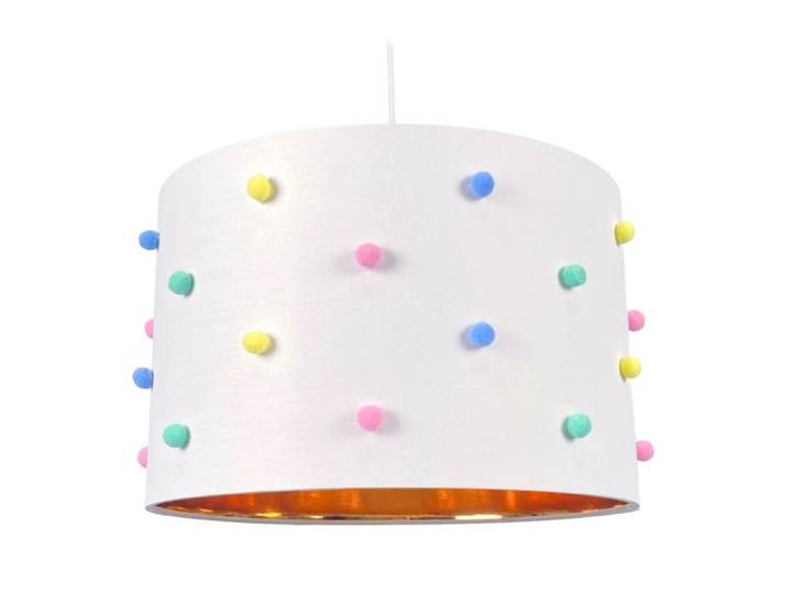 Relaxdays Suspension enfant avec pompons