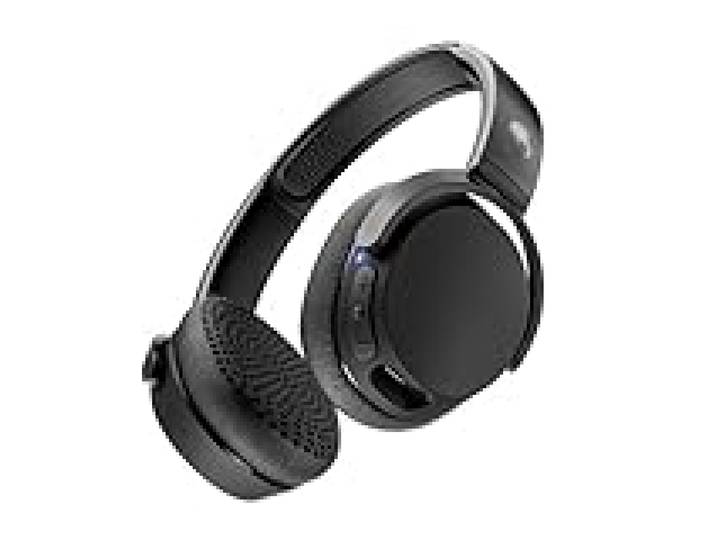 Skullcandy Riff 2 Casque Supra-Auriculaire sans Fil, Autonomie 34 h, Microphone, Compatible Android + Appareils Bluetooth - Noir