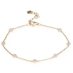 DIAMOUR Armband 49 Brillanten zus. ca. 0,50ct Gold 585