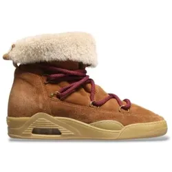 Serafini für Damen. AI26DMZV Wildleder-Stiefeletten Moon ZV braun (40), Wohnung, Schnürsenkel, Lässig