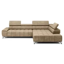 Ecksofa Palladio Stoff Beige