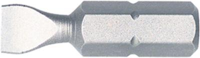 Schlitz-Bit WIHA, 6,5 x 1,2 mm, Antrieb 1/4 Zoll, C 6,3, L 25 mm