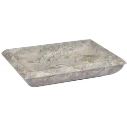 Helloshop26 - Waschbecken Aufsatzwaschbecken WC-Waschbecken Handwaschbecken für Badezimmer Waschbecken für den Innenbereich 50 x 35 02_0002808