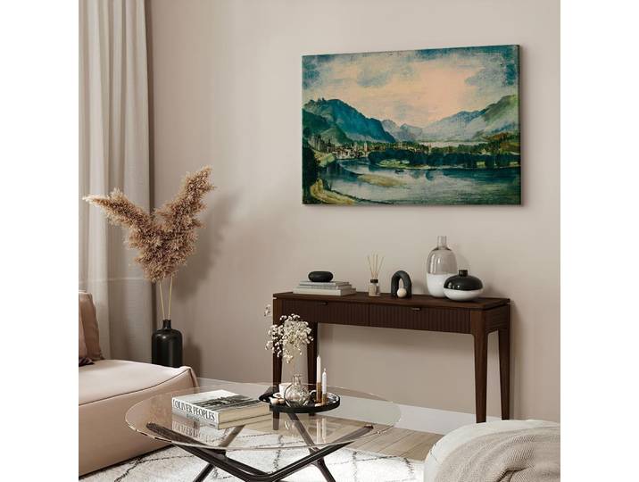 Leinwandbild Trient von Norden Filz Grau/Grau 60 x 40cm