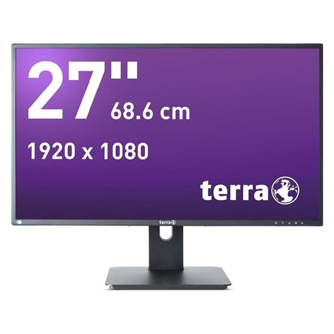 Wortmann TERRA LCD/LED 2756W PV V4 schwarz GREENLINE PLUS (1920 x 1080 Pixel, 27") (3030251)